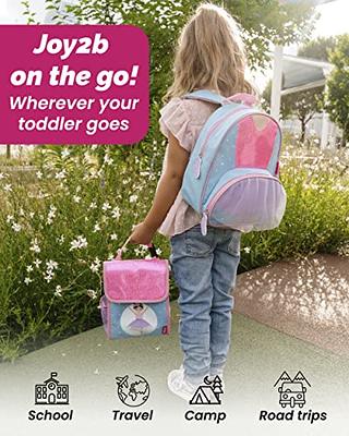 Toddler Backpack for Girls and Boys with Kids Lunch Bag - Ballet Backpack  for Girls and Lunch