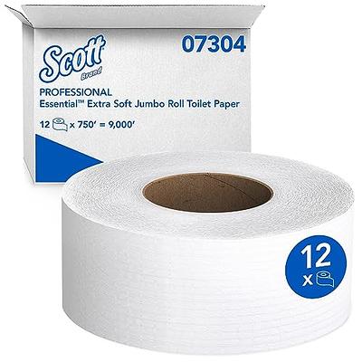 Lavex 2-Ply Jumbo Toilet Paper Roll with 9 Diameter, 720 Feet / Roll -  12/Case