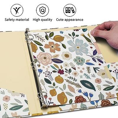 1-inch 3 Ring Binder with 2 Interior Pockets, 1'' Basic Binders Holds US  Letter Size 8.5'' x 11'' Paper - Durable, Versatile Binders for Office,  Home