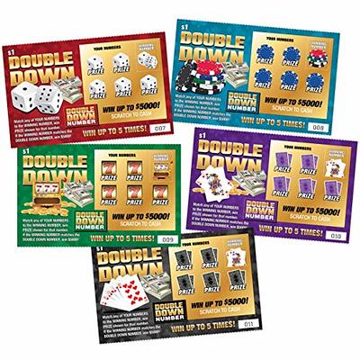 BLAGUE LOTTO TICKETS - 3 Faux Gagnant Scratch Cartes EUR 32,15