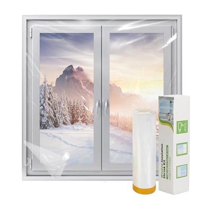 3M Indoor Window Insulation Kit, Insulator Kit for 5 - 3'x5' Windows