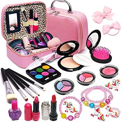 steak middernacht oplichterij Kids Makeup Kit for Girl - Washable Makeup Toy for Girl, Little Girl Make Up  Set with