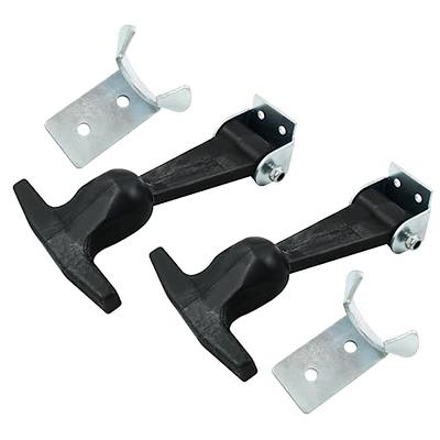 DOITOOL 2pcs T Handle Latch Rubber t Handle Catch Pole Cabinet Spring Latch  Rubber Hold Down Long Handle Latch Freezer Door Latches Rubber Latch Boat  Lid Latches Toggle Latch Trunk Lock 