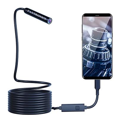 DEPSTECH Wireless Endoscope, IP67 Waterproof WiFi Borescope Inspection 2.0  Megapixels HD Snake Camera for Android and iOS Smartphone, iPhone, iPad