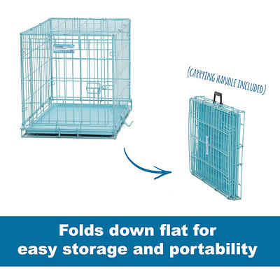 Midwest Green Canine Camper Soft Tent Dog Crate, 36.23 L X 24.61