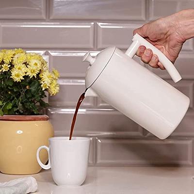 Frieling Double-Walled French Press, 6 colors, Dishwasher Safe on