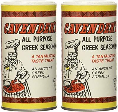 Cavender's Greek Seasoning No Salt, 7 Ounces (Pack of 2)