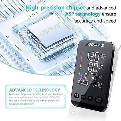 MOBI Blood Pressure Monitor Digital Upper Arm Blood Pressure Machine for  Indoor/Outdoor Use with 120 Reading Memory Quick & Easy BP Machine  Adjustable