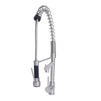 Randolph Morris 2 Handle Bridge Style Kitchen Faucet With Metal Cross  Handles RMK511MC-PN - Yahoo Shopping