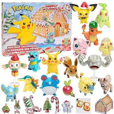 Boîte de calendrier de l'avent Pokémon pour enfants, 2 styles, 2024, Eevee,  Pikachu Anime Action Figure, Merry Christmas, Original Toy, peuvBoy Gift -  AliExpress