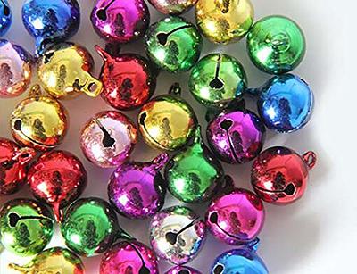 Small Gold Metal Bells for Crafts, Mini Jingle Bells Ornament Liberty Bells  Christmas Bells for DIY Crafts Party Wedding Home Decoration Christmas