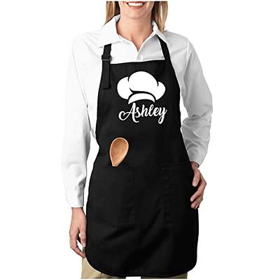 Customized Apron Floral Best Mom Ever Personalized Aprons Chef Gifts  Grilling Apron For Baking Cooking For