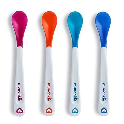 Munchkin Training Spoons, Silicone, Gentle Scoop - 2 spoons