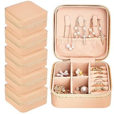Portable Travel Mini Jewelry Box Gift Storage Organizer Women Jewelry Case  Obagi