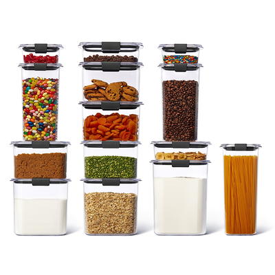 Rubbermaid Brilliance 18 Cup Cereal Pantry Airtight Food Storage