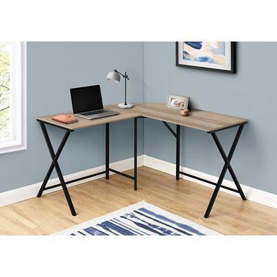 Computer Desk / Home Office / Corner / 55L / L Shape / Work