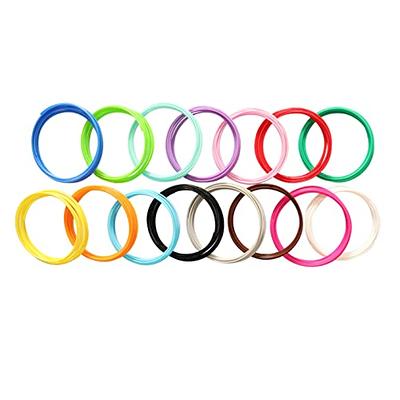 3D Pen PLA Filament Refills 1.75mm, 16 Colors, 10 Foot per Color, Total 160  Foot