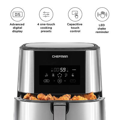 CHEFMAN 8 Qt. TurboFry Touch Air Fryer – Chefman