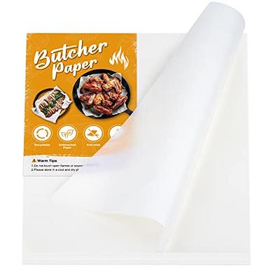 NEBURORA 100Pcs White Butcher Paper Sheets No Wax Disposable Butcher Paper  Precut Square Wrapping Paper for Smoking Meats, Butcher Paper for  Sublimation Heat Press 12 x 12 inch - Yahoo Shopping