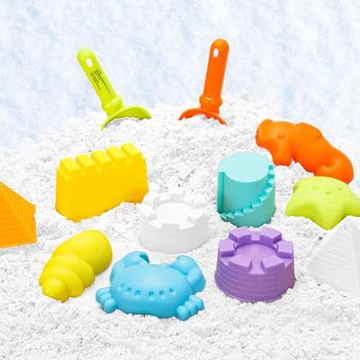 Superio Sandcastle Building Kit Snow Brick Maker Snow Sand Beach Toys for  Kids and Adults Igloo Snow Block Form for Snow Forts or Sandbox Play Sand  Toys Summer Outdoor Fun Beach Essentials-6 