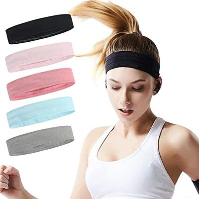 12 Packs Workout Headbands for Women Non Slip Sweatbands Sweat