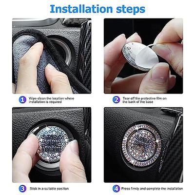 Car One-click Start Button cover Decorative Protective Cover For