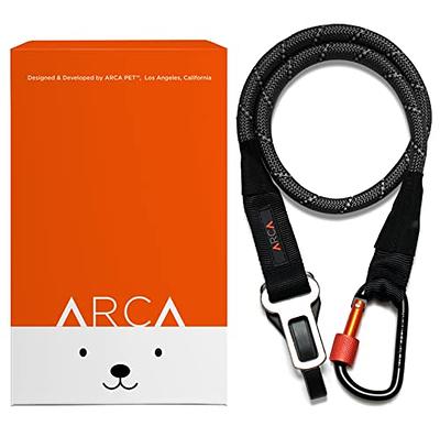  SlowTon Dog Seatbelt, 2 Pack Dog Seat Belt Car Leash  Adjustable Elastic Bungee Buffer Heavy Duty Nylon Reflective Pet Safety  Tether Connect to Dog Harness for Travel Riding in Vehicle (