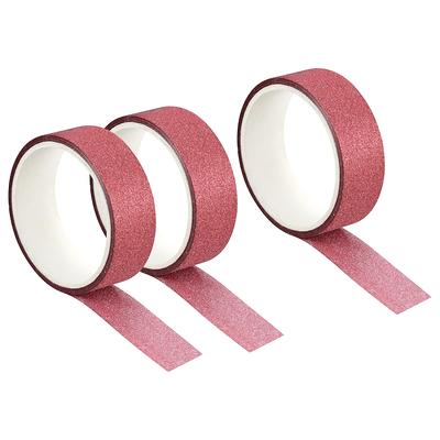 Glitter Tape, Decorative Craft Tape Red 1.5cm x 3 M Pack of 3 - Yahoo  Shopping