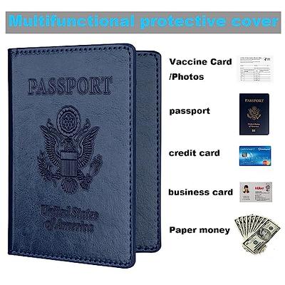 Deziliao Passport Holder,Passport Holder Card Slots