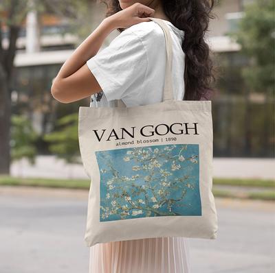 Van Gogh Irises Cotton Canvas Tote Bag at John Lewis & Partners