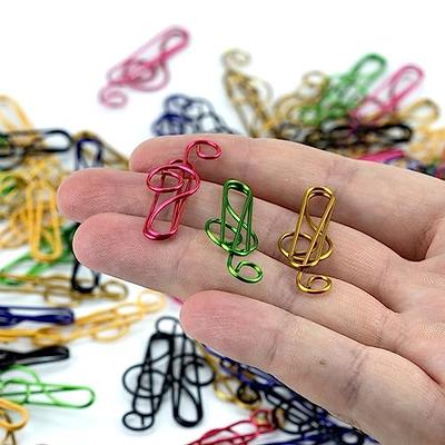 100 Pcs Music Paper Clips Assorted Colors Musical Notes Memo Clips Bookmark  for Kids, Students, Teachers Cute Metal Paper Clips for Home, School,  Office, The Storage Box Included - Yahoo Shopping