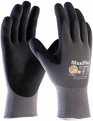 212 Performance Gloves AXDG-16-008 AX360 Dotted Grip Nitrile-Dipped Work Glove, 12-Pair Bulk Pack, Small