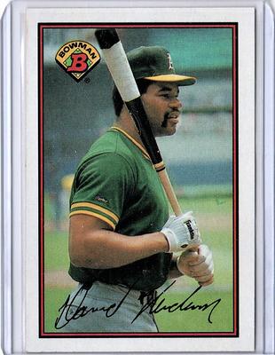 Dave Kingman autographed Baseball Card (Oakland Athletics) 1984