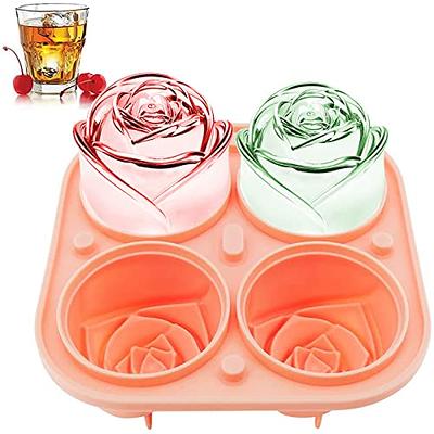 Silicone Ice Tray 3D Round Ice Molds Home Bar Party Use Round Ball Ice Cube  Makers Kitchen DIY Ice Cream Moulds 