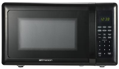 Emerson MW7302B, 0.7 Cu. ft. 700 Watt, Touch Control, Black Microwave Oven