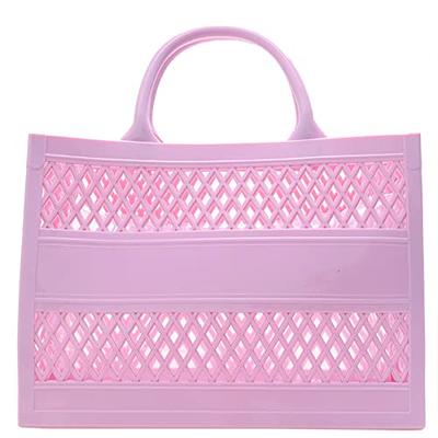  Auihiay Pink Jelly Bag Plastic Gift Basket Girls Jelly