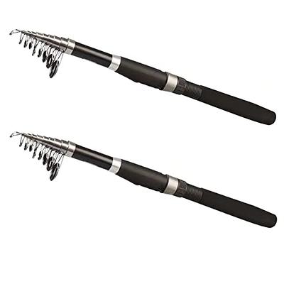 Fishing Pole Combo Set, 2PCS 7.87ft/2.4m Fishing Rods, 2PCS