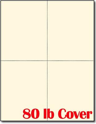 Blank Colored 4-up Postcard Paper by Desktop Publishing Supplies - 25 Sheets  / 100 Postcards Pack - Printable with Laser or Inkjet Printer - Plain Matte  Cardstock (Plain Green) - Yahoo Shopping