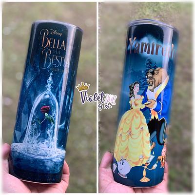 The Beauty & The Beast Customized Tumbler Personalized 20Oz La