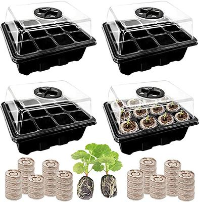 Silicone Seed Starting Tray,Reusable Seed Starting Trays for Seed  Germination and Plant Propagation,Vegetable Seeds,Herb Seeds,Flower Plant  Starter Kit BPA Free 2 Pack (24 Cells Total)-Black - Yahoo Shopping