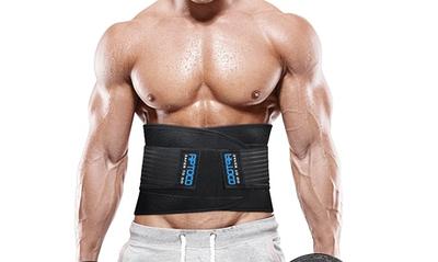 ORTONYX Lumbar Support Belt Lumbosacral Back Brace – Ergonomic Design and  Breathable Material - lower back pain relief warmer stretcher - XS/M (Waist