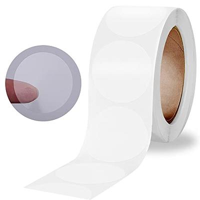 Envelope Seals, Clear Mailing Labels, Round Stickers Roll (2 in, 1000  Pieces) 