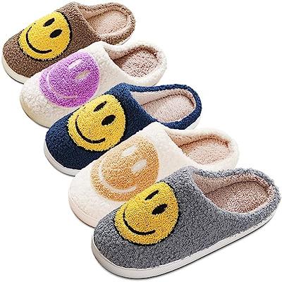 Women's Slippers Soft Plush Winter Warm House Shoes Slip on Memory Foam  Fluffy Fur Slippers