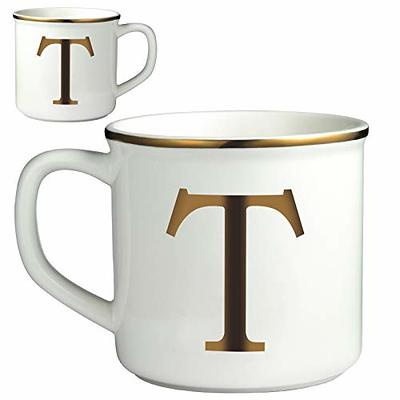 Initial Monogram 16 oz. Mug, K