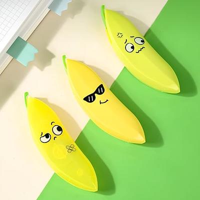 White Out Correction Tape Pen,Cute Japan White Out Pen,with Easy to Use Kawaii Pen Applicator 3pcs, Yellow