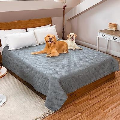 Ameritex Waterproof Dog Bed Cover Pet Blanket with Non-slip Backing fo