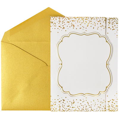 Empire Gold Certificate on White Parchment - Set of 100