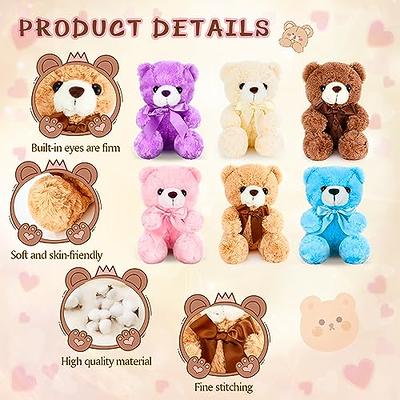 LotFancy Teddy Bear Stuffed Animals, 20 inch Soft Cuddly Stuffed Plush  Bear, Cute Stuffed Animals Toy with Footprints, Gifts for Kids Baby  Toddlers on