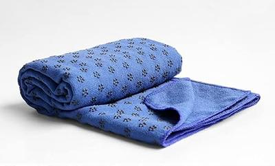 Yoga Towel,Hot Yoga Mat Towel with Grip Dots Sweat Absorbent Non