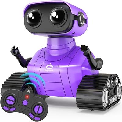 LEXIBOOK Powerman Star - Remote Control Walking Talking Toy Robot STEM  Programmable for Kids 4+ - ROB85EN